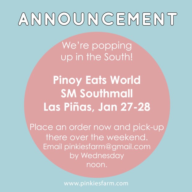 PF announcement-las pinas