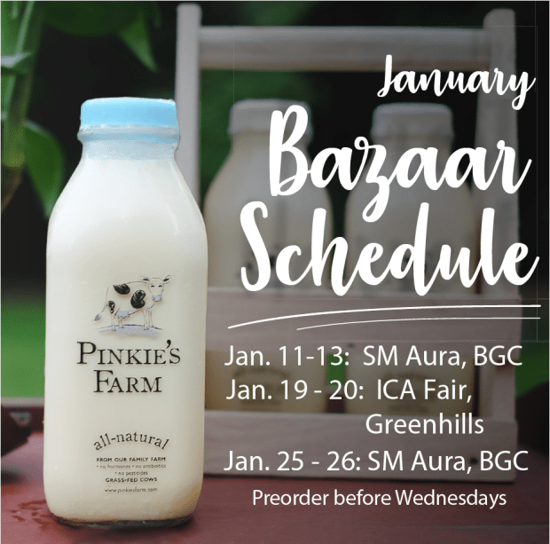 PF Bazaar Schedule January