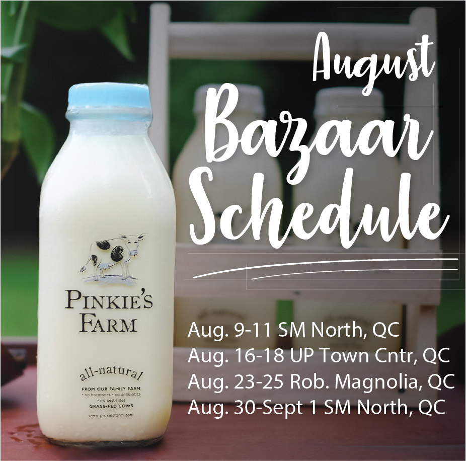 Bazaar Schedule August